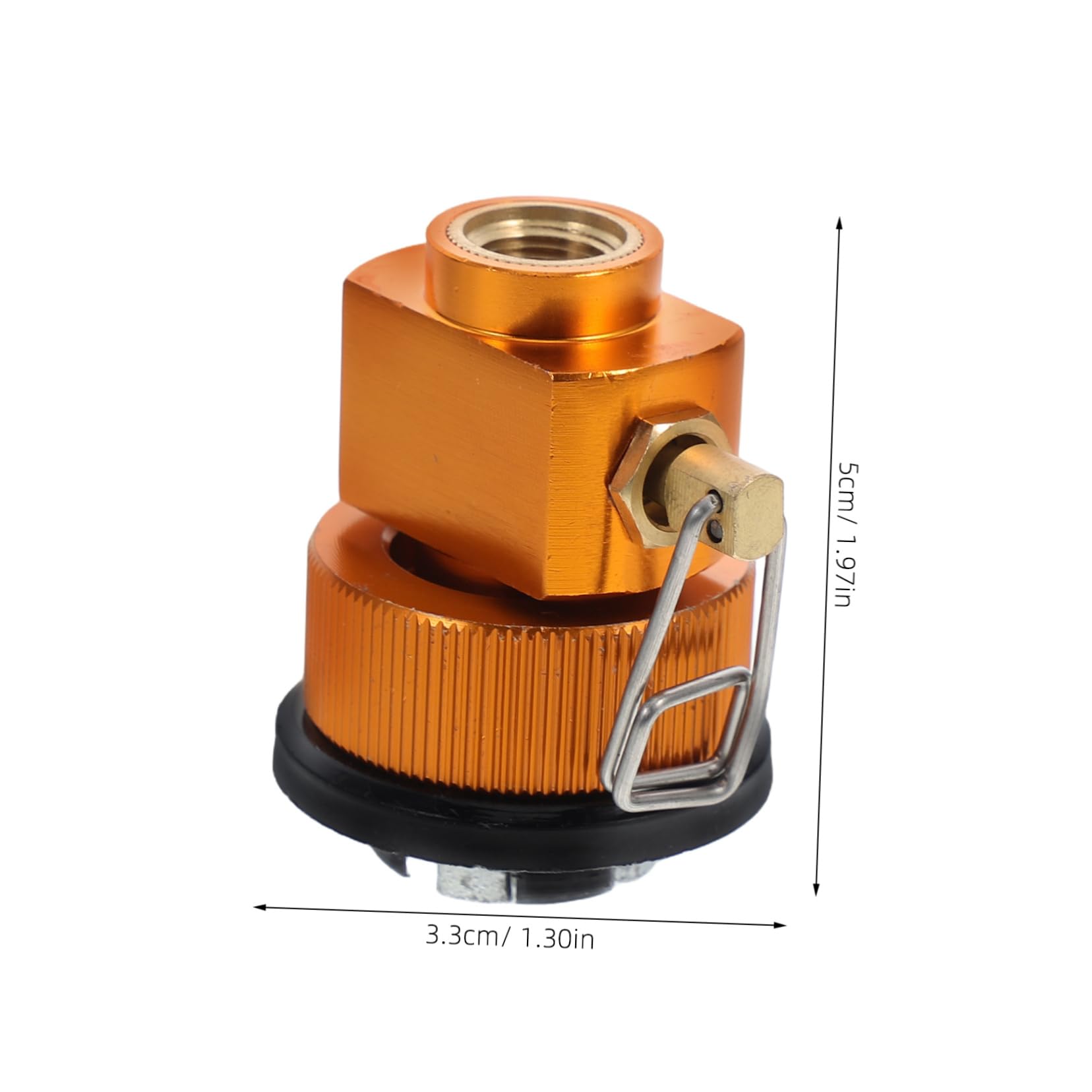 POPETPOP Isobutane Refill Valve Gas Refill Adapter Propane Tank Adapter Hose Gas