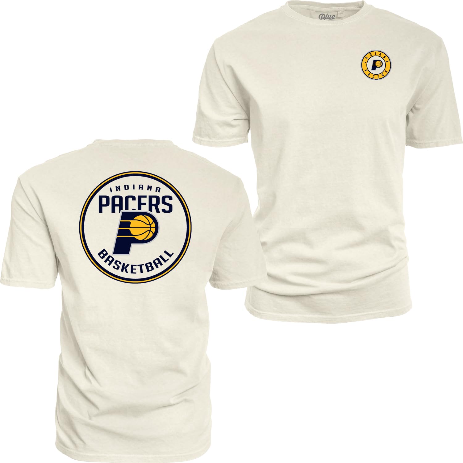 Blue 84 NBA Officially Licensed T-Shirt Ringspun Front/Back Ivory