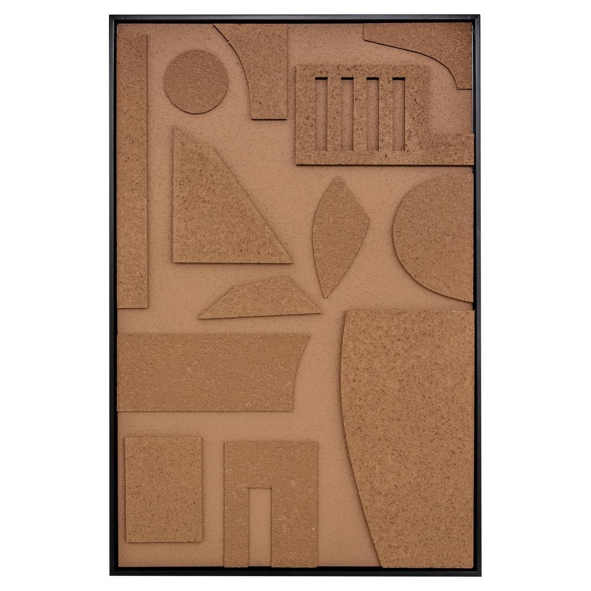 Atmosphera - Toile 3D jilani Marron 60x90cm