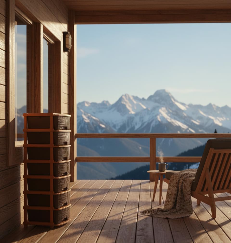 7-Layer Multipurpose Plastic Storage Drawer Organizer for Clothes, Toys, Documents & Home Essentials