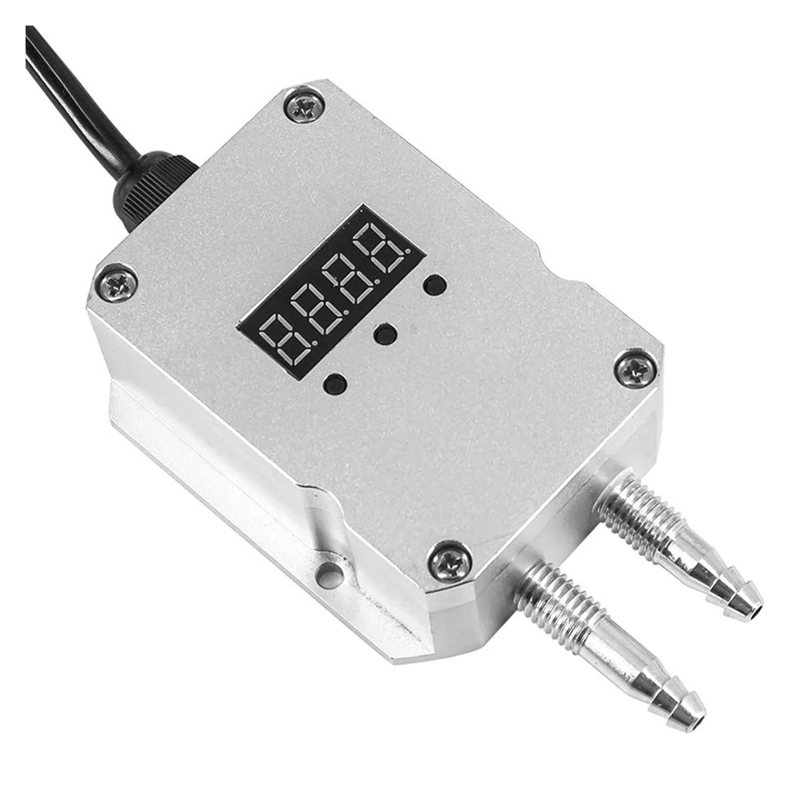 Micro transmetteur de Pression différentielle Capteur de Pression différentielle d'air à Affichage LCD LED QDF70B Capteur différentiel de Pression différentielle de Vent 4-20 mA(0-5Kpa)
