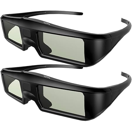 Amazon Com Exquizon 3d Glasses 2 Packs 120hz Active Shutter Rechargeable Lightweight For All Ultra Clear Hd Ready Bluetooth 3d Tv Sony Panasonic Sharp Toshiba Mitsubishi Samsung Home Audio Theater