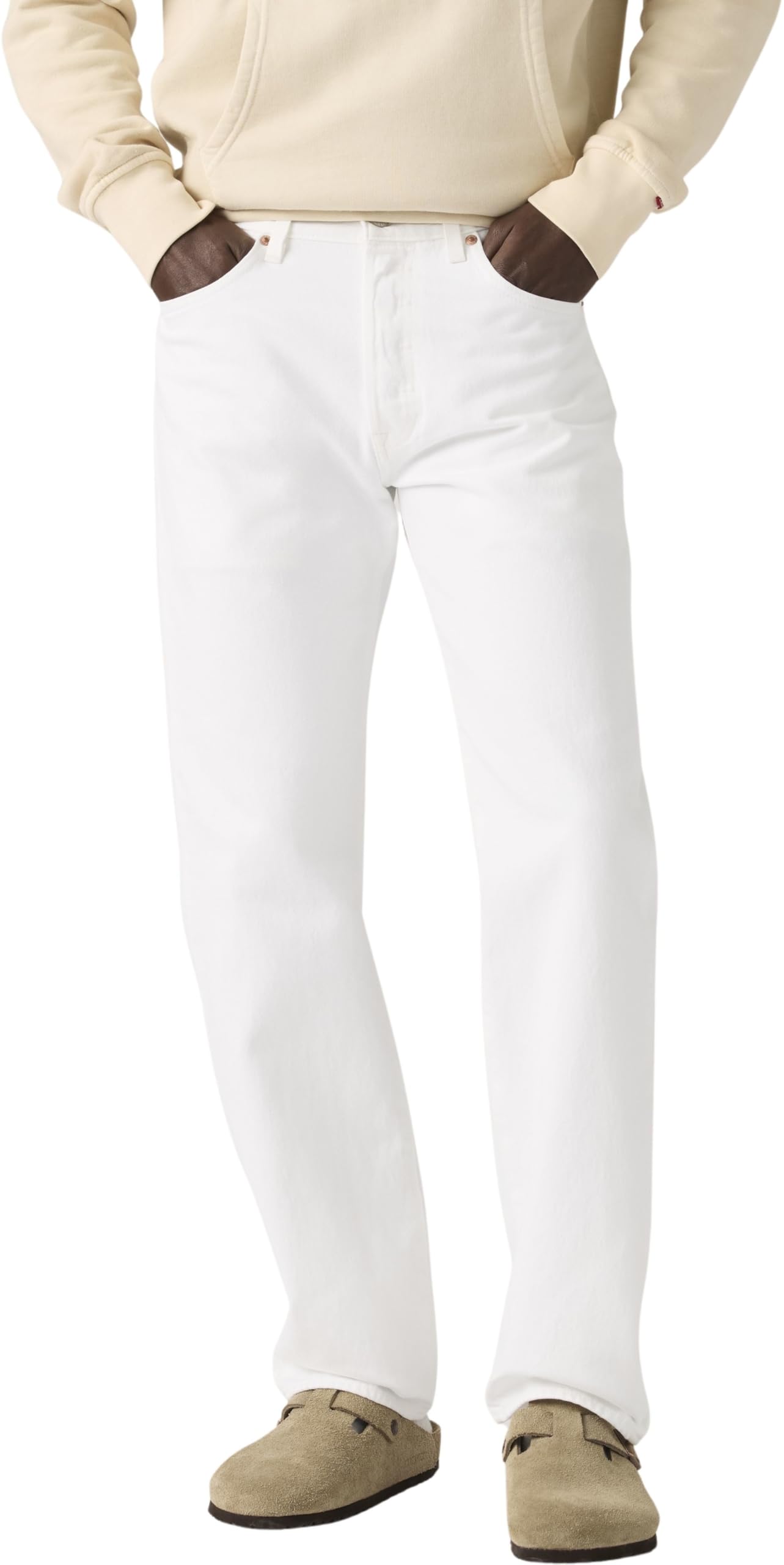 Levi's Men's Chill White Herren 501 Levisoriginal Fit Jeans, 32W X 32L
