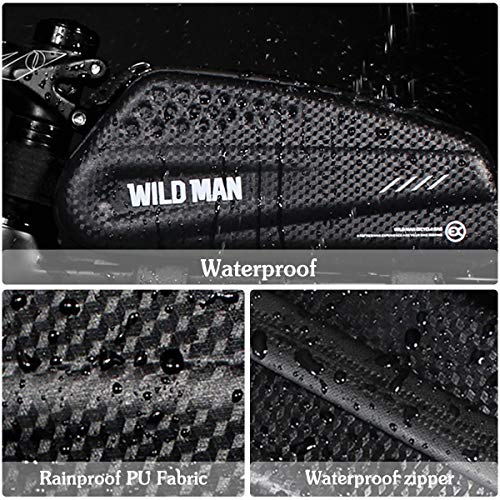 Zeroall Borsa Telaio Bici Impermeabile 1L Borsa da...