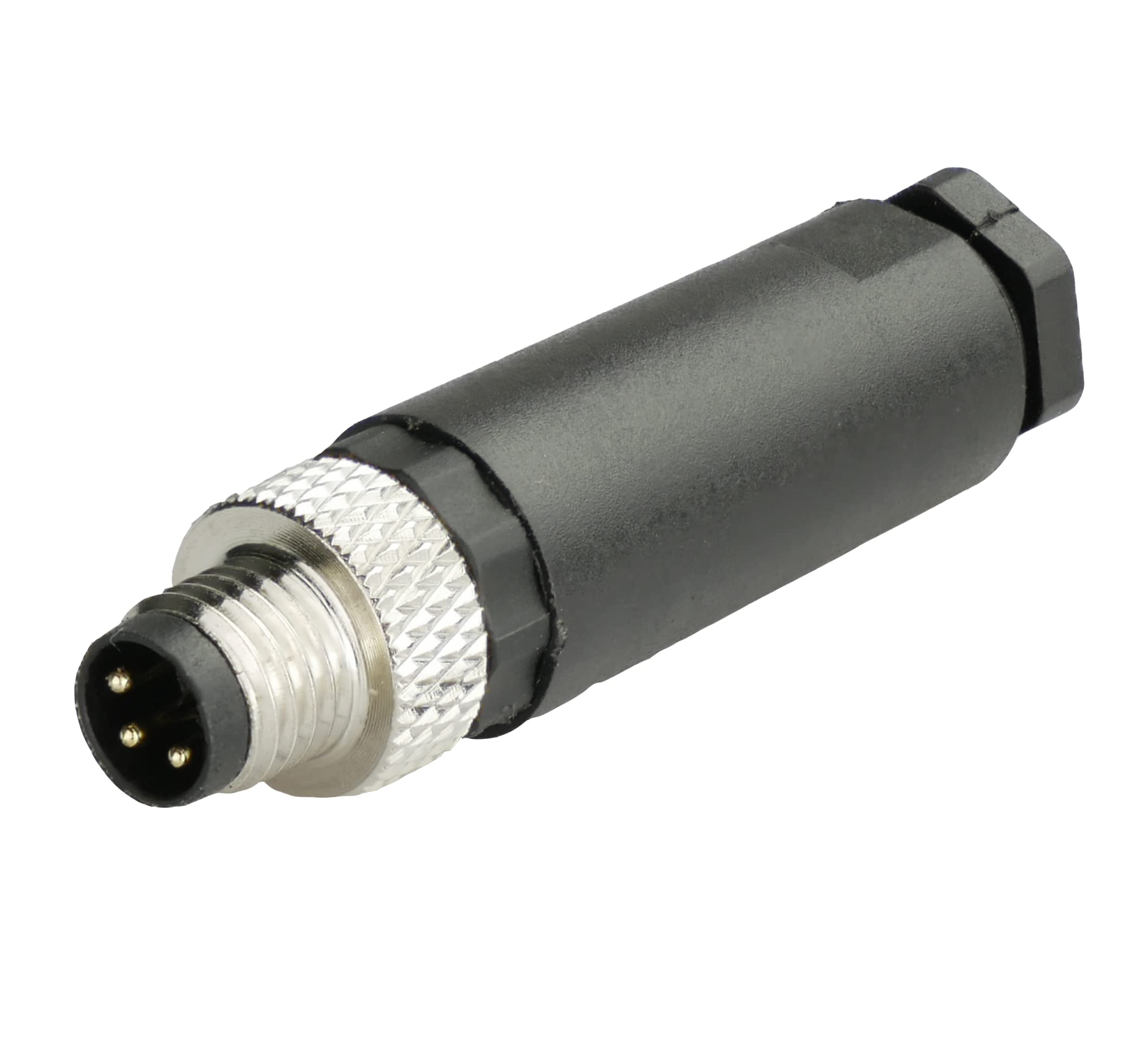 AIXONTEC M8 3 pin feldkonfektionierbarer Sensor Stecker männlich A 