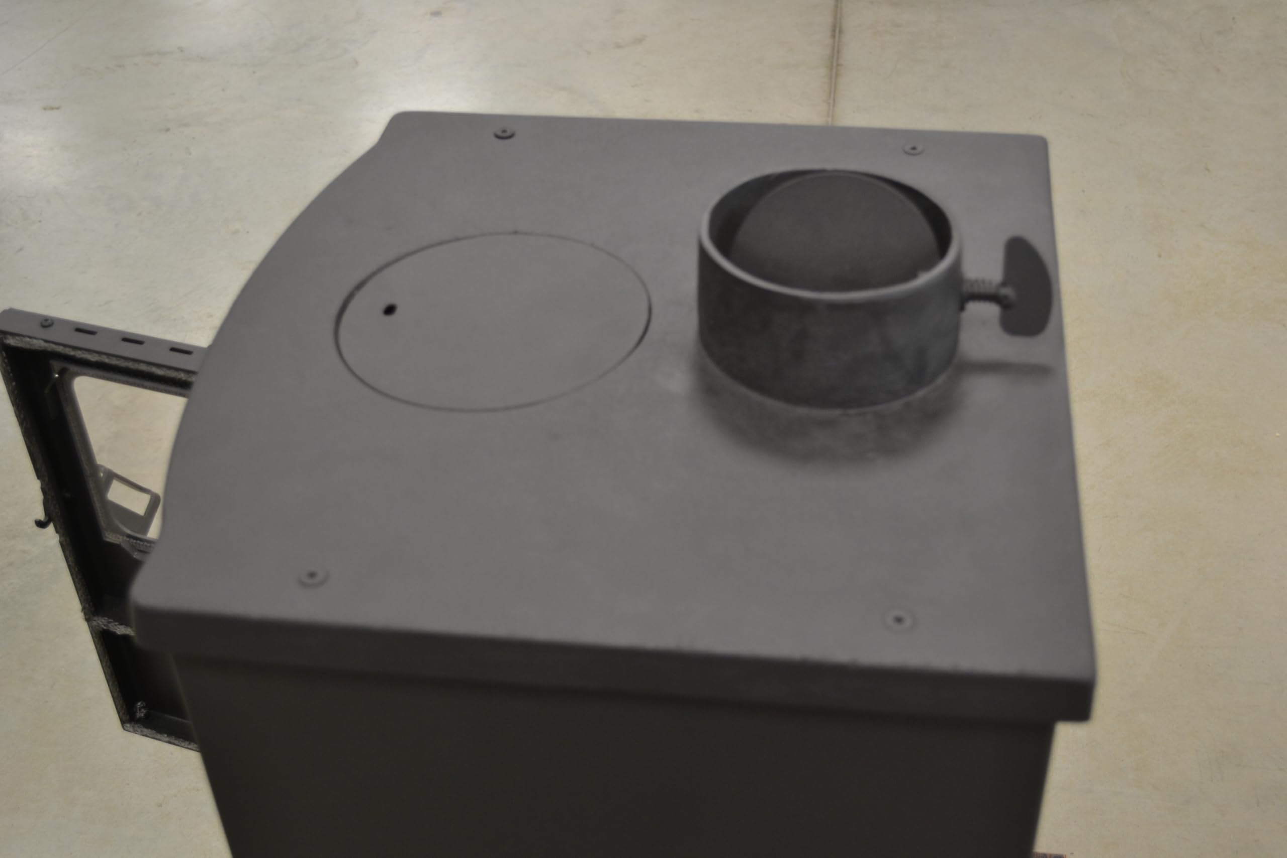 Stufa a legna con piano in ghisa Prity KCPD, 9,3 kW