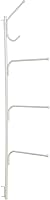 Vista 1 de Household Essentials Hinge-It Clutterbuster Valet - Toallero familiar, color blanco