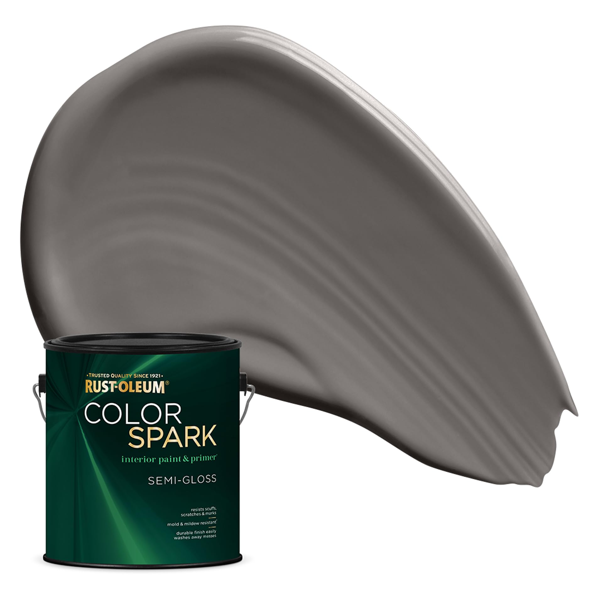 Rust-Oleum Color Spark Paint &amp; Primer, River Rock, Semi-Gloss