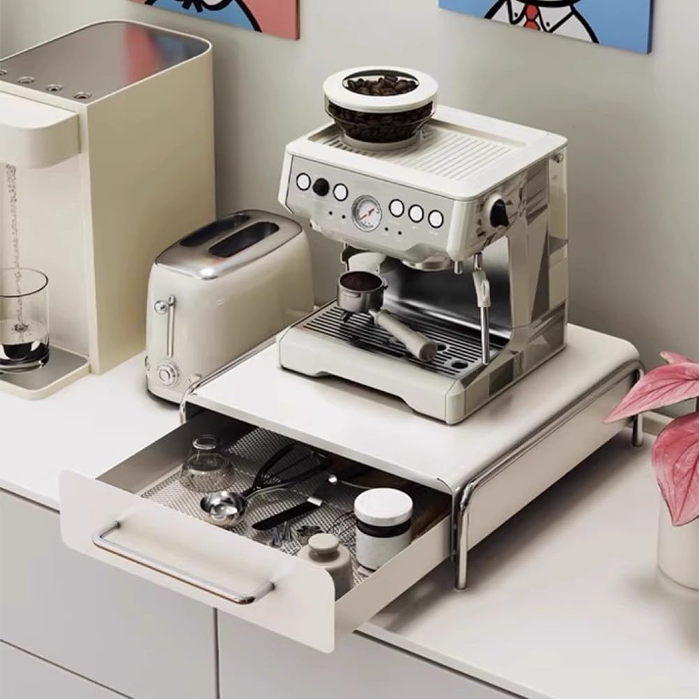 Elegancka półka na kapsułki z kawą – funkcjonalna kuchnia idealna do użytku domowego i biurowego zajmuje mało miejsca design na kapsułki Nespresso i Dolce Gusto
