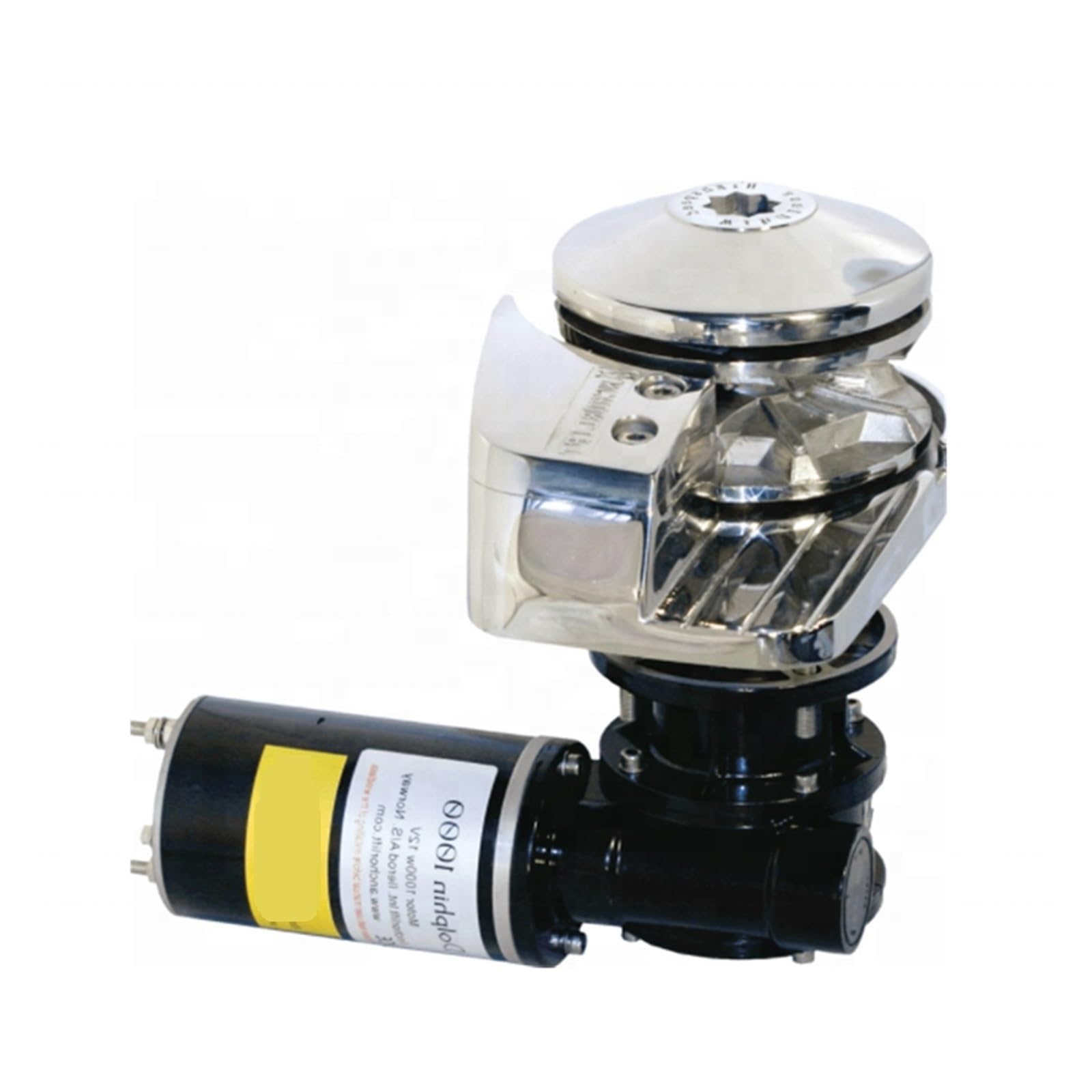 Treuil d'ancre électrique Guindeau d'ancre Vertical électrique hydraulique en Acier Inoxydable(1200W 8mm)