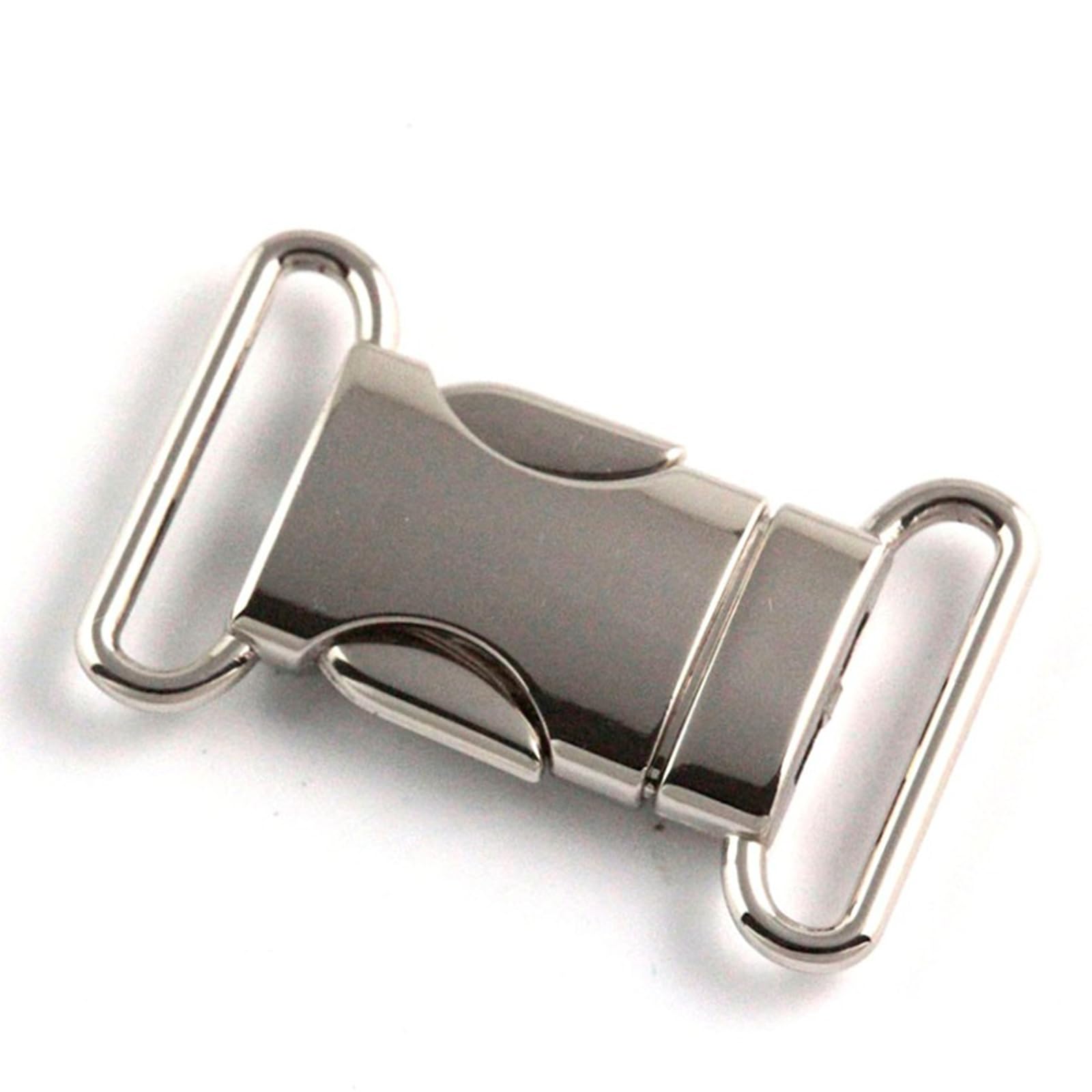 Yuelulala 2pcs 20mm Metal Side Release Buckles Adjustable Quick Release Clips DIY Craft Accessories for Backpack Fanny Pack Dog Collars (A43-2) - Image 4