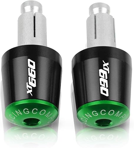 Miniatura 7 de Motocicleta 78 "0.866 in manillar de motocicleta empuñaduras extremo barra tapa tapa enchufe para XT660E XT660R XT660X XT660 XT 660 E R X 1990-2017