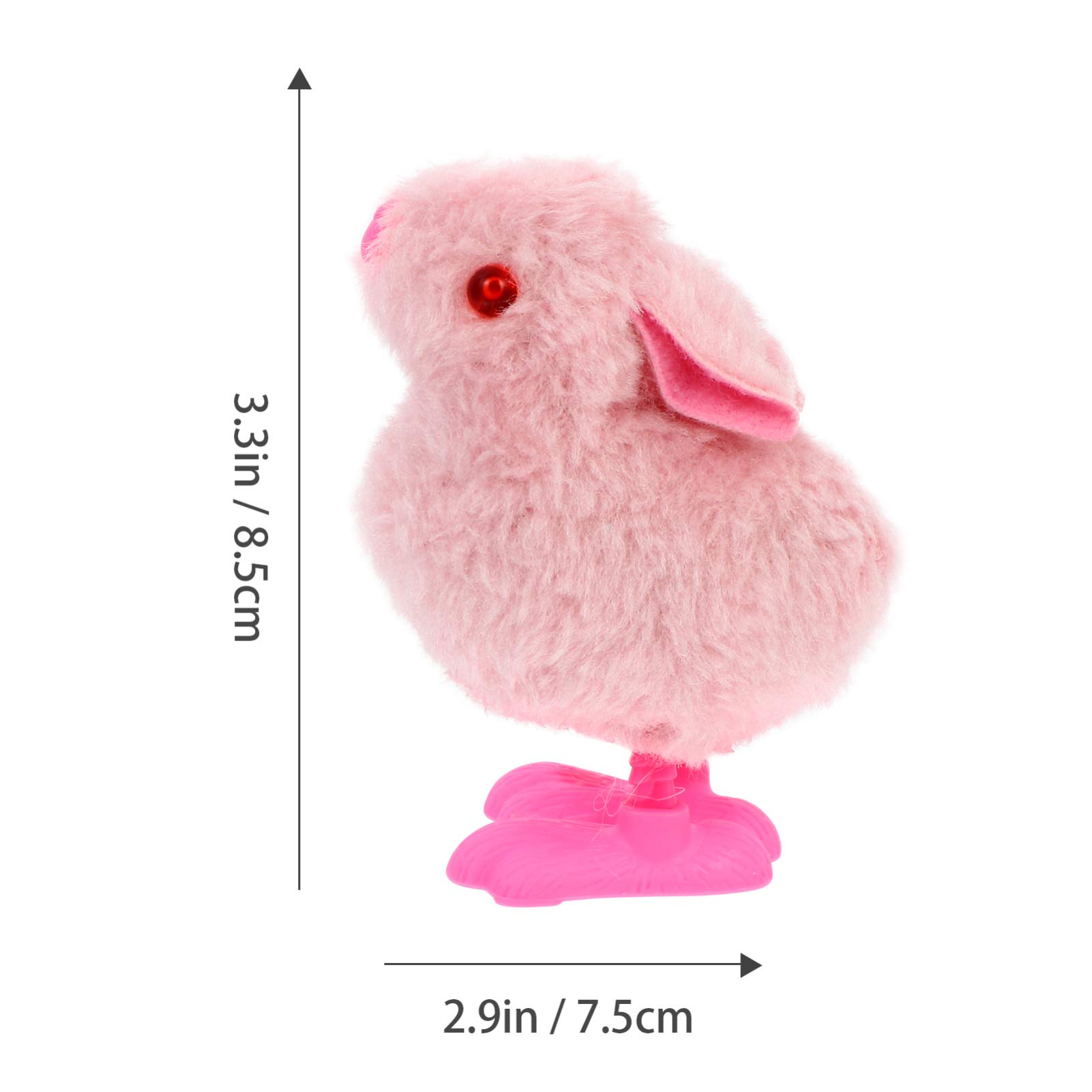 Totority 16Pcs Funny Wind Up Chicken and Rabbit for Present Interactive Clockwork for Parties and Parent Playtime