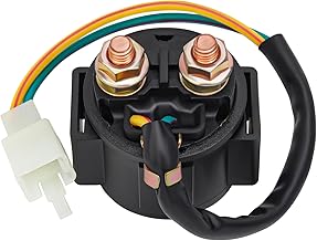 AHL Starter Solenoid Relay for 4-Stroke GY6 Engine 50cc 70cc 90cc 100cc 150cc 200cc 250cc ATV Dirt Bikes Scooters Go Kart Dne Buggys Quad 4 Wheelers Pit Bike Moped Roketa SSR Taotao Sunl Coolster