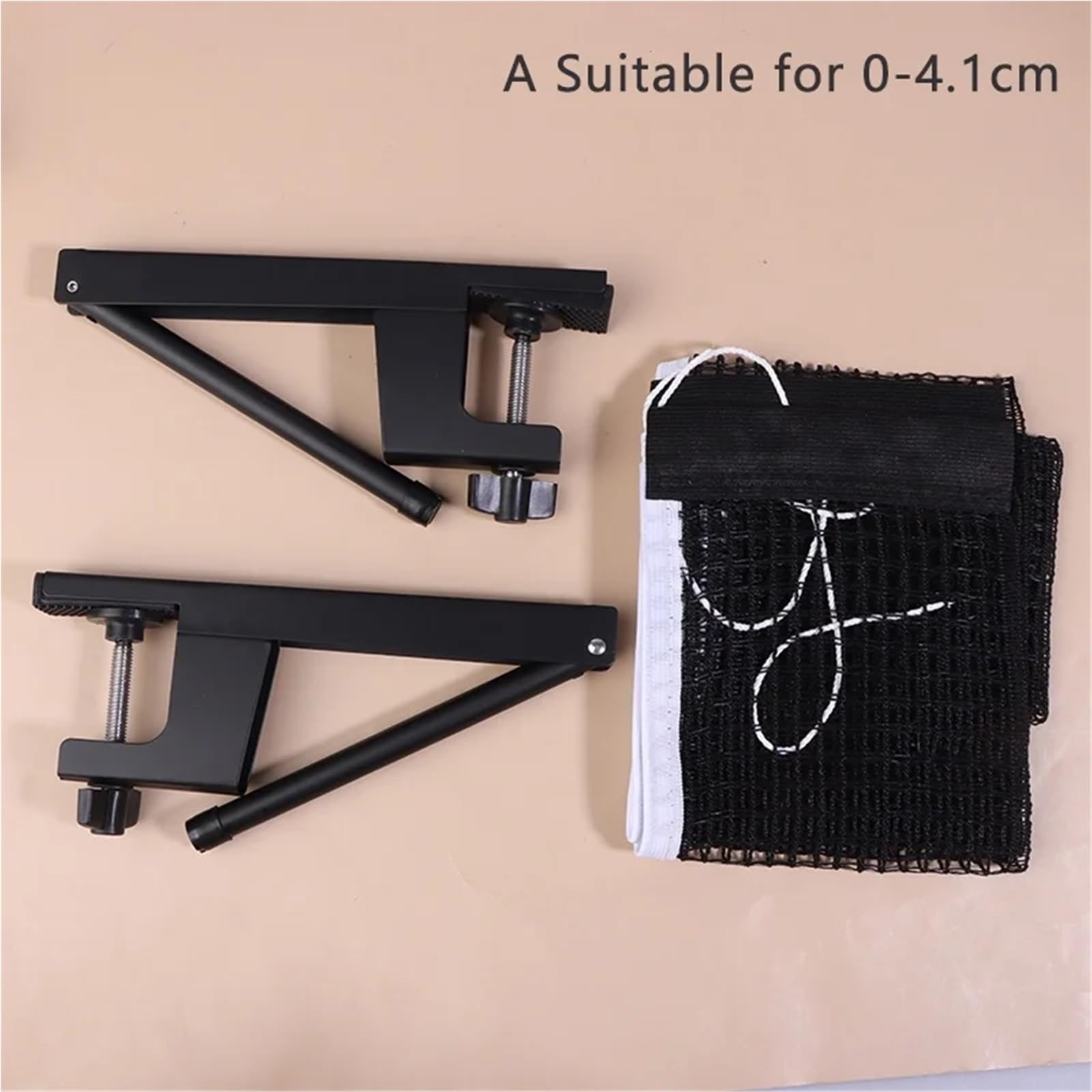 Kit di Accessori for Rete da Ping Pong Professionale con Clip/Vite Standard, Tipi Morsetti per Bambini Famiglie