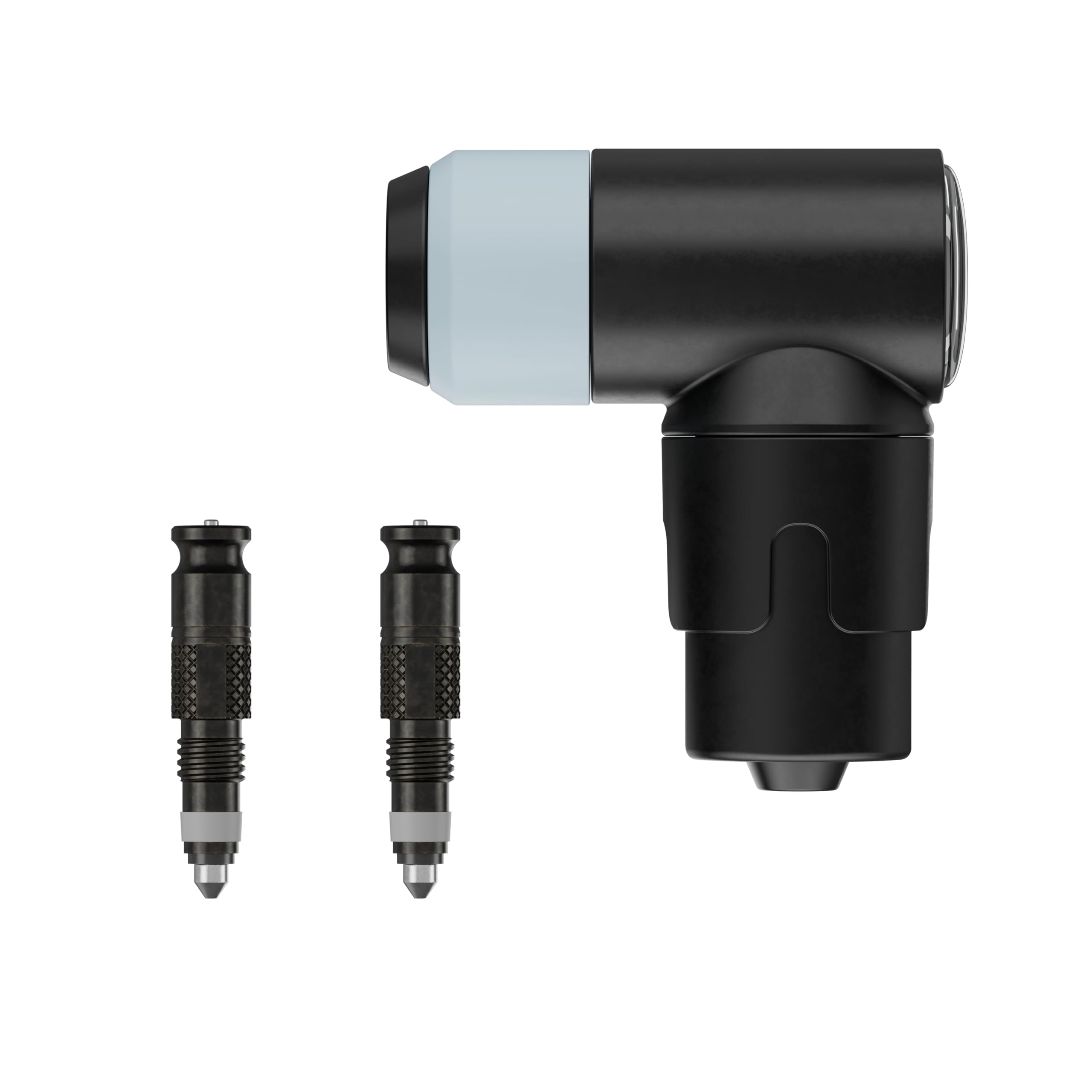 Schwalbe Clik Valve Conversion Set – Bicycle Valve Innovation for Inflating Tyres – Retrofit Kit for Presta/SV Valves with Pump Head