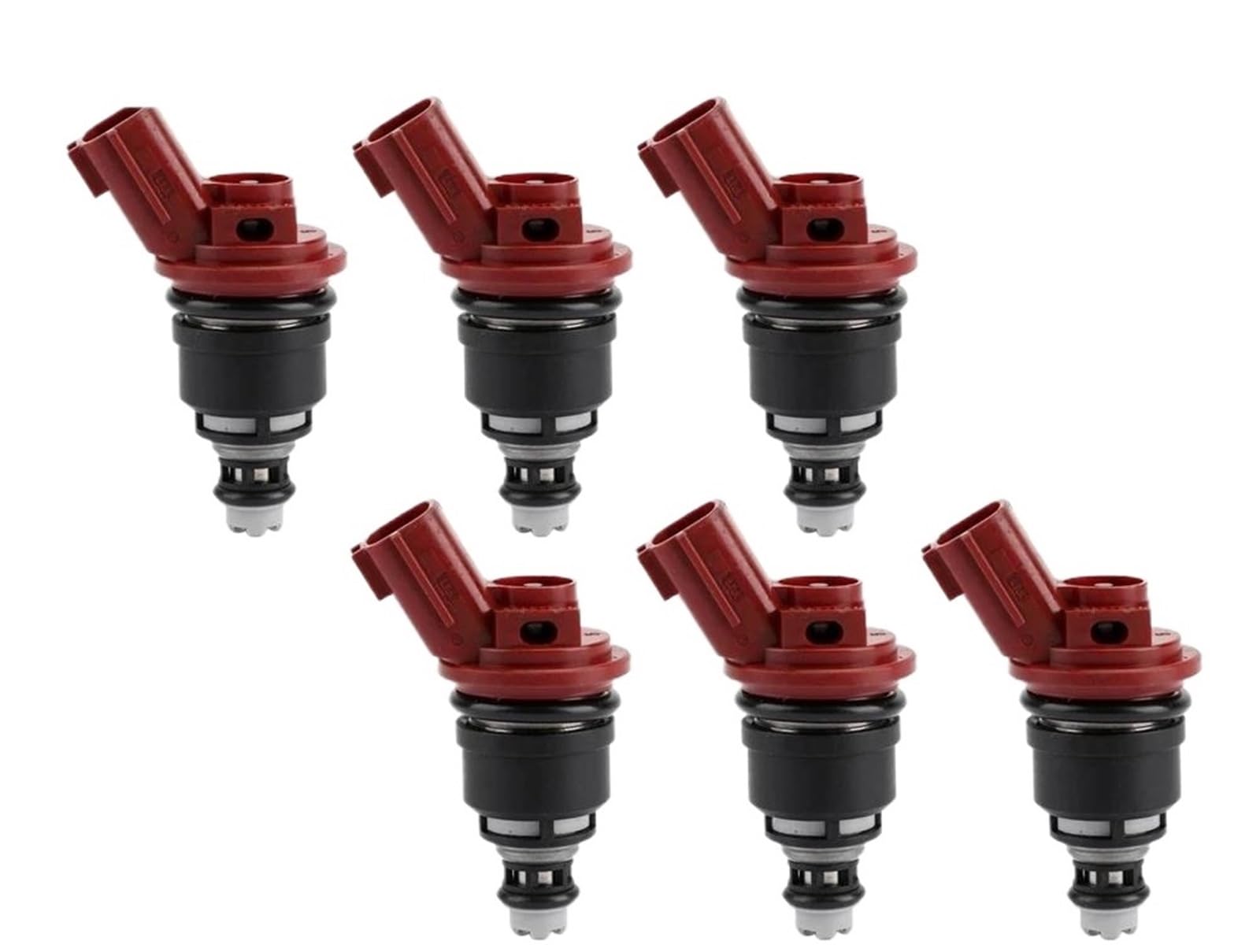 Jycnvktp One Color 1660096E01 For Nissan For Maxima For 300Zx6x 6X Fuel Injectors Nozzle Assy Engine Flow Match Fuel Nozzle