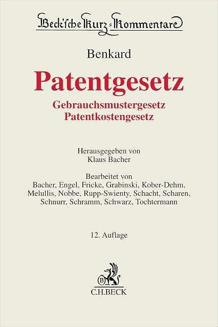 Portada de Patentgesetz: Gebrauchsmustergesetz, Patentkostengesetz: 4