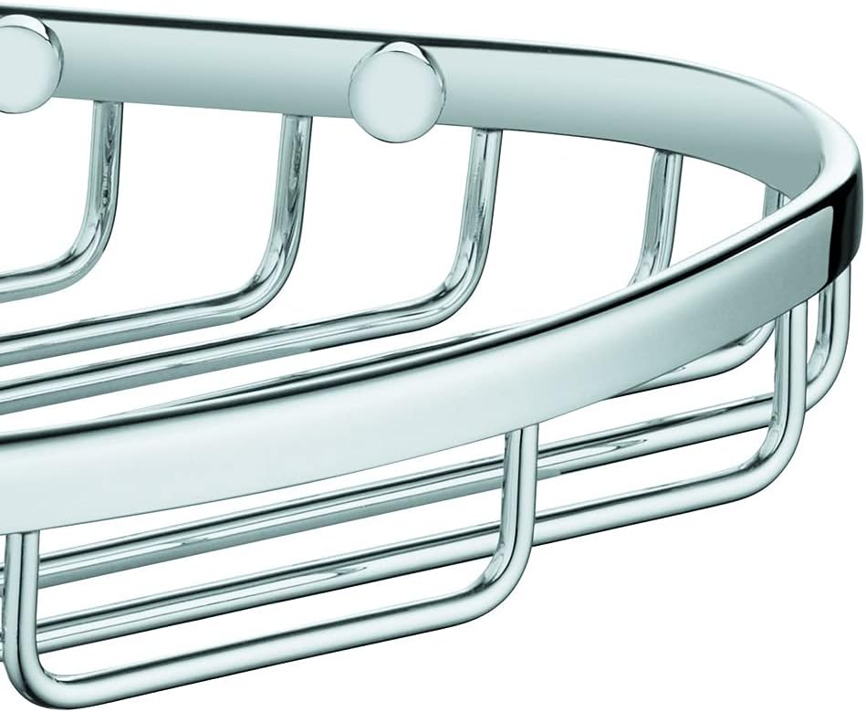 GROHE 40664001 Baucosmopolitan Filling Basket, Starlight Chrome