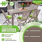 KESSER Gartentisch in Holzoptik