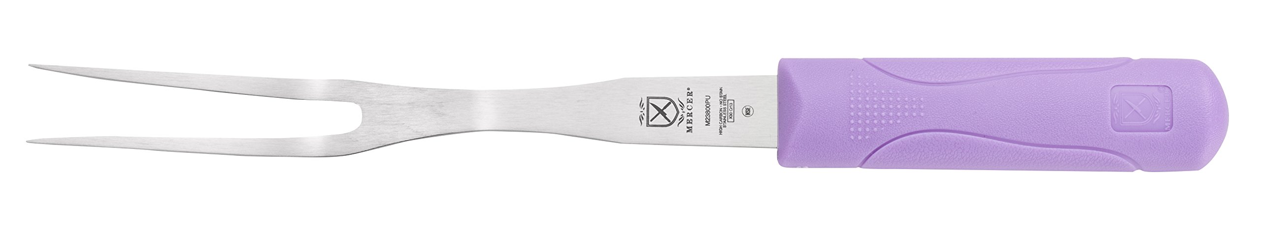 Mercer Culinary Millennia Fork, 8 Inch Blade length, Purple Handle