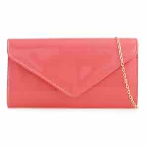 Fi9 Plain Suede Bridal Wedding Evening Clutch Party Purse Hand Bag