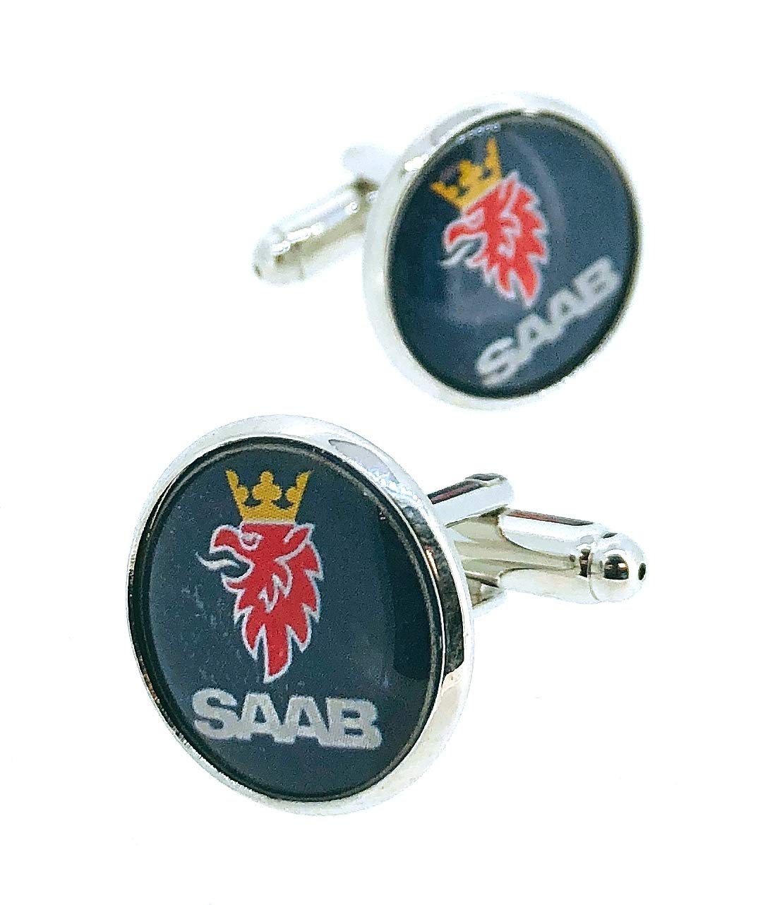 Gemelolandia | Gemelos para Camisa SAAB Gemelos Originales Para Camisas | Para Hombres y Niños | Regalos Para Bodas, Comuniones, Bautizos y Otros Eventos