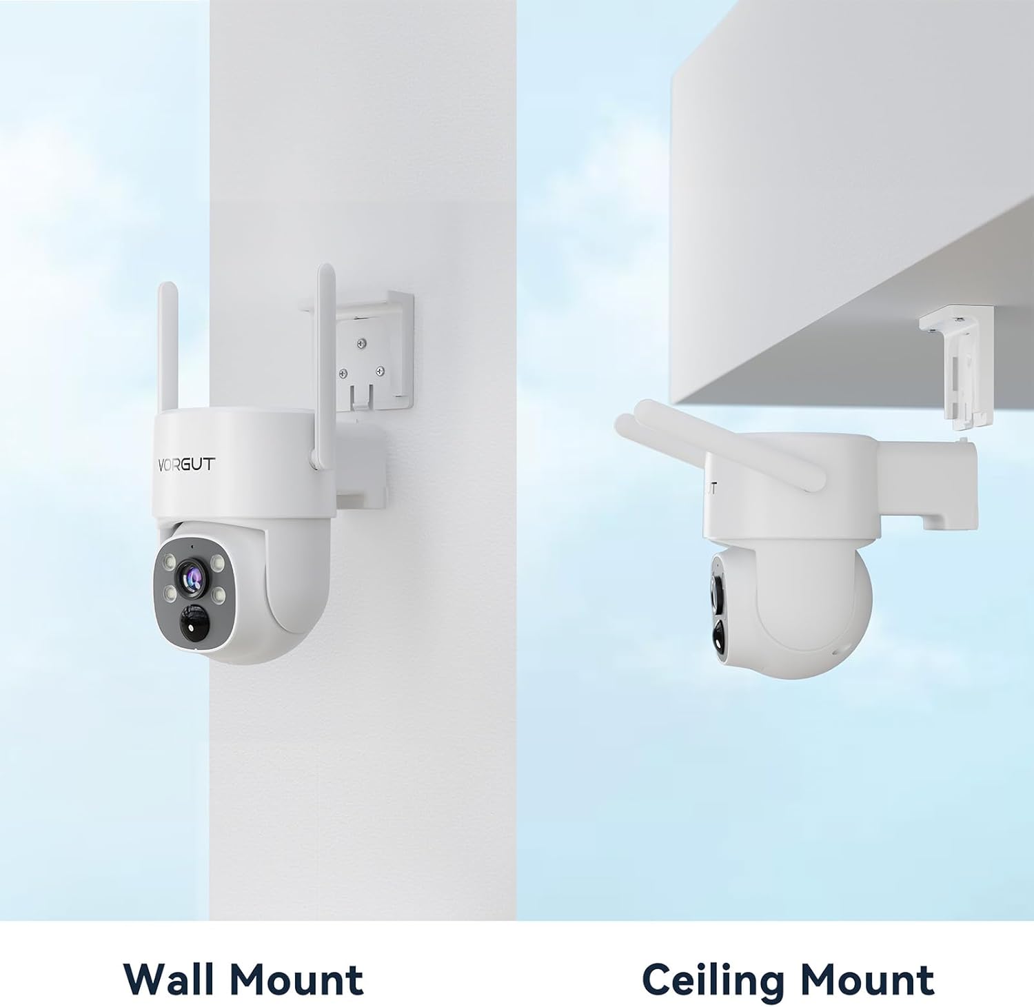 Solar Security Cameras Wireless Outdoor with 10'' Monitor, 4pcs 2K Solar Powered Camera System, 360° PTZ, Color Night Vision,Human Detection,10CH NVR with 500GB HDD,2.4G/5G WiFi,No Monthly Fee - Image 9