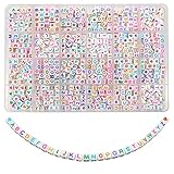 MATERIAL: Acryl; Farben: Weiß mit Bunten Wort