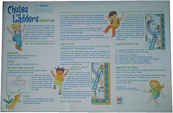 My First Games Chutes and Ladders Game - 1999 Edition