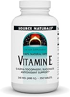 Vista 5 de Source Naturals Vitamina E, 400 iu Antioxidante soluble en grasa - 50 Tabletas