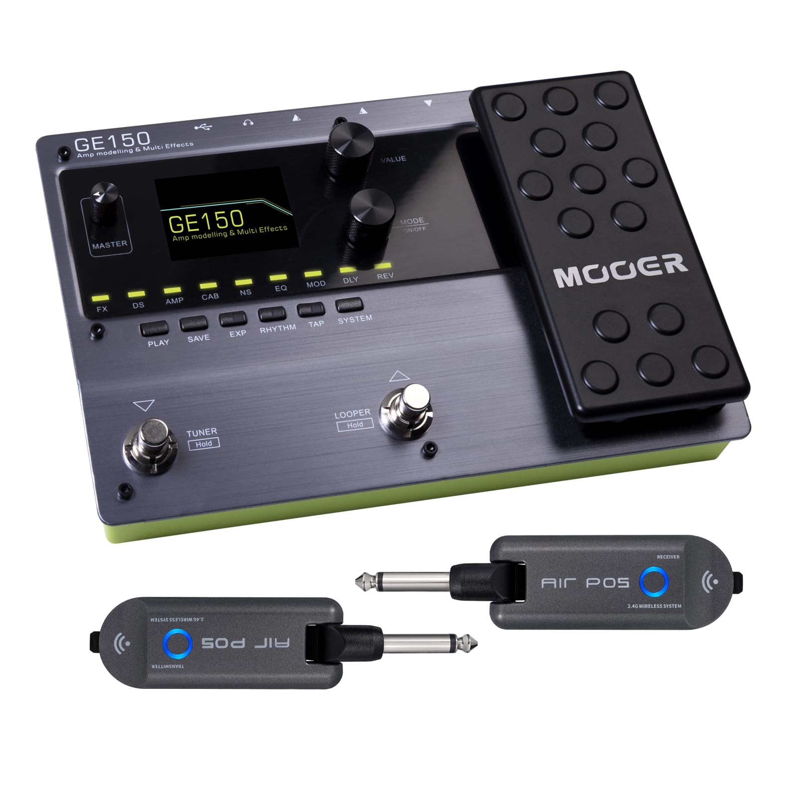 Amazon.com: MOOER GE150 Portable Multi Effects Pedal with