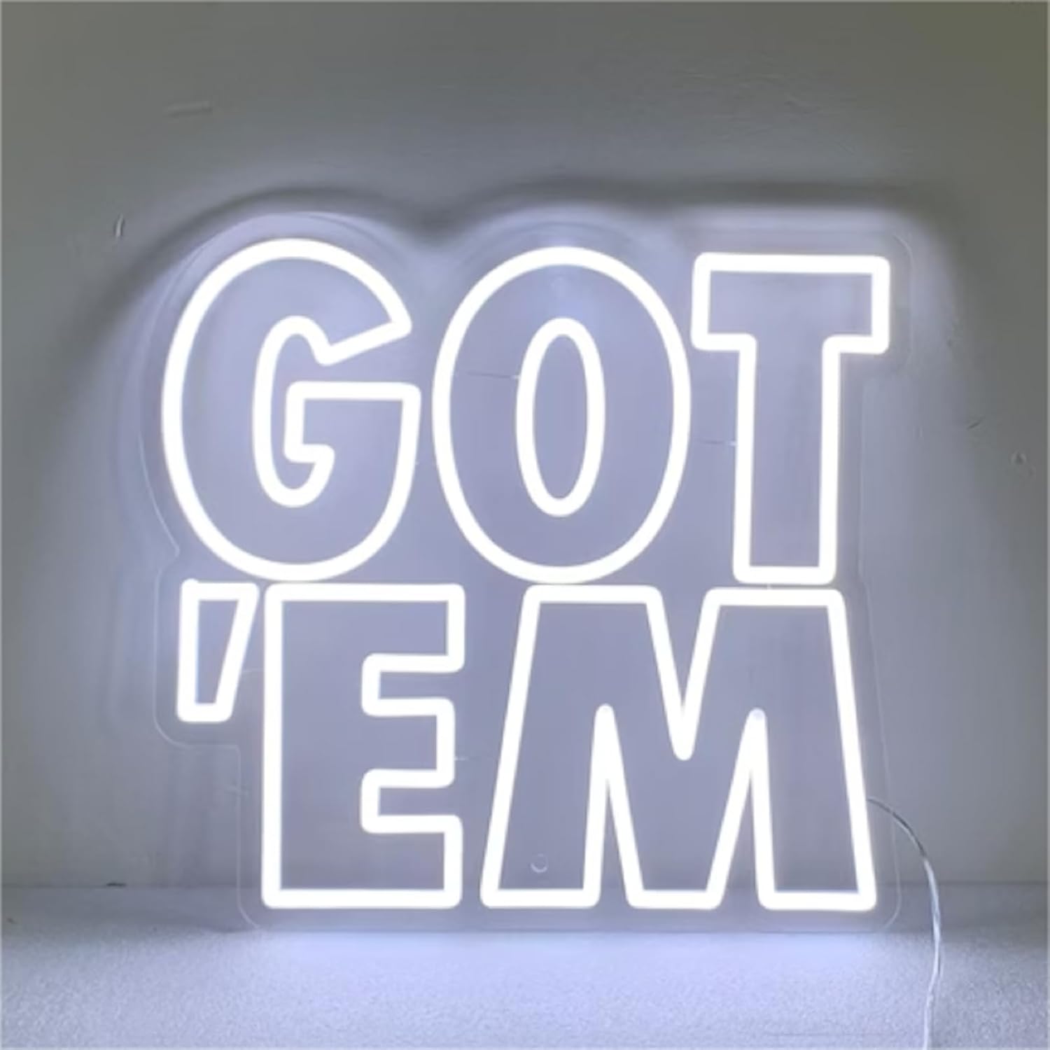 Got’Em Neon Sign for Wall Decor,Got’Em LED Neon light Wall for Christmas,Restaurant,Bedroom,Kitchen Decor,Cute Neon Signs Gift Engagement Birthday Wedding Party,SIGNVIA,Size:40.6 * 30.6cm