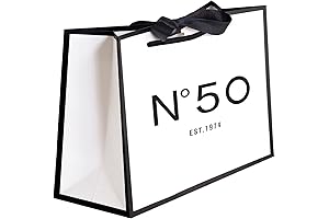 50th Birthday Keepsake Gift Paper Bag for Her