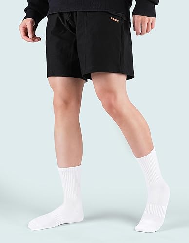 Miniatura 5 de Airacker Calcetines atléticos deportivos para correr, calcetines de pantorrilla, acolchados y transpirables, para hombres y mujeres (6 pares)