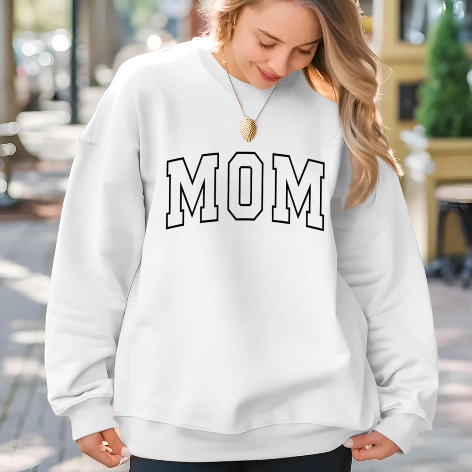 Mom and Dad Sweatshirts Mama Daddy Matching Sweatshirt for Couples Gifts for Mom and Dad Crewneck Long Sleeve Shirts - Image 3
