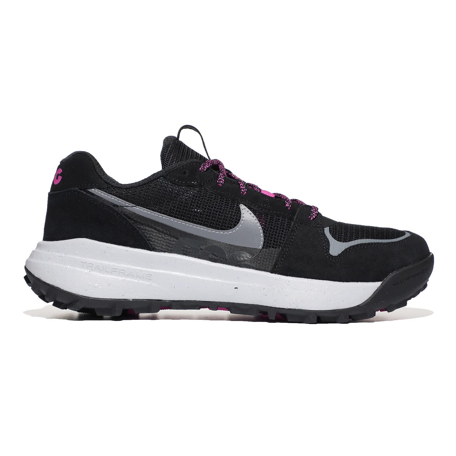 Nike Men's Grey Acg Lowcate 'Black Hyper Violet'