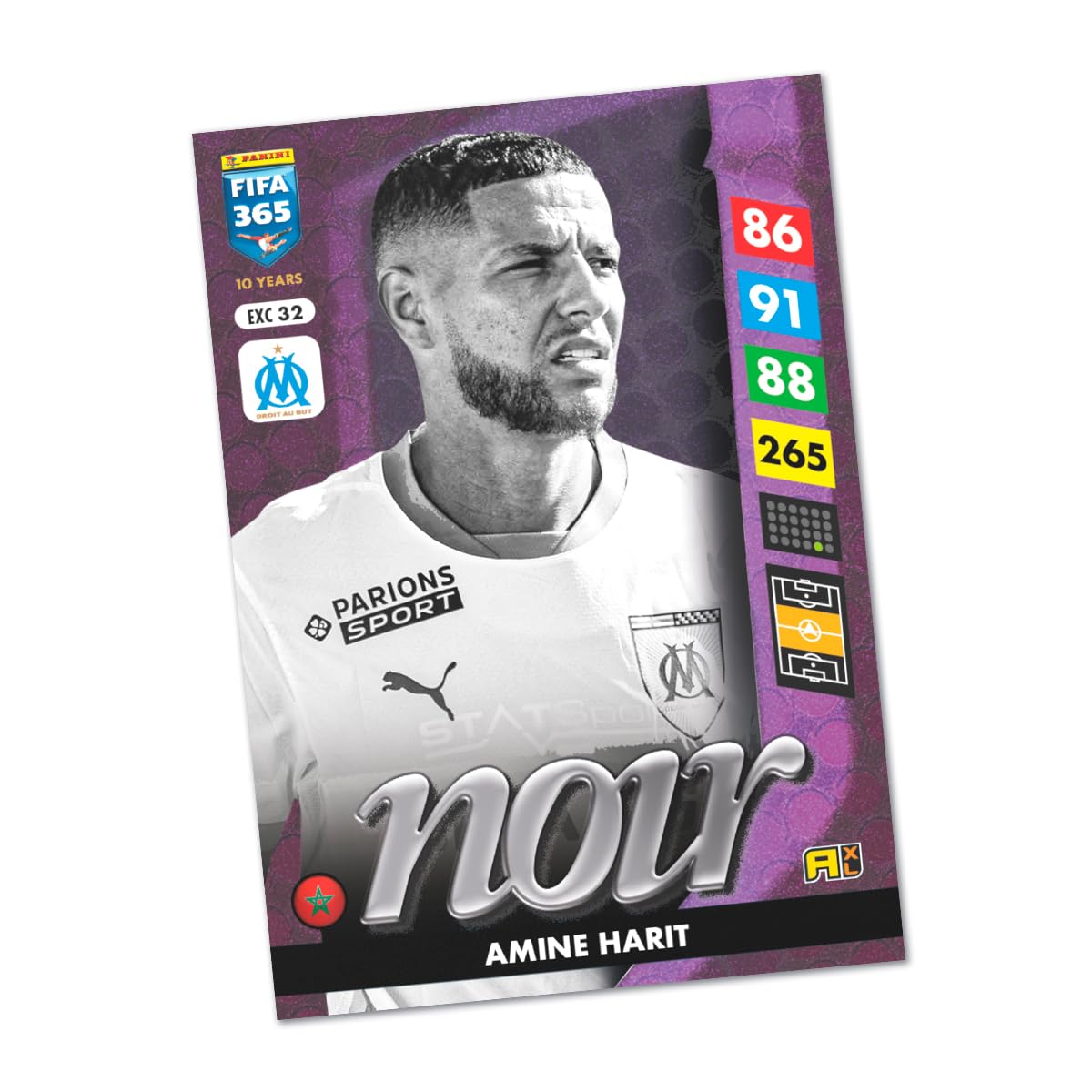 Adrenalyn FIFA 365 2024-2025 Panini 004911box50e - Boîte de 50 enveloppes TC Adrenalyn Fifa 365 2024-2025 - Couleur dorée
