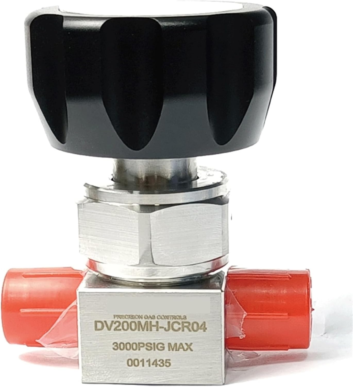 1/4" VCR Male Vacuum Diaphragm Valve SUS316L Stainless Steel for Specialty Gas EP Grade
