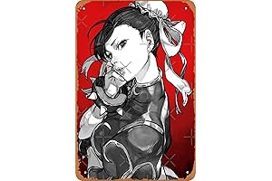 Chun Li Vintage Retro Metal Poster Wall Decor