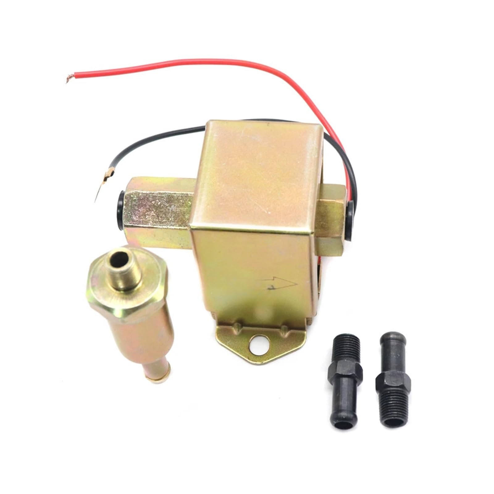 Awtomatyczna pompa paliwa 12V Diesel Benzyna Facet Red Top Square Elektryczna pompa paliwa 40104 40106 40107 P502 Do samochodów osobowych i dostawczych z gaźnikiem