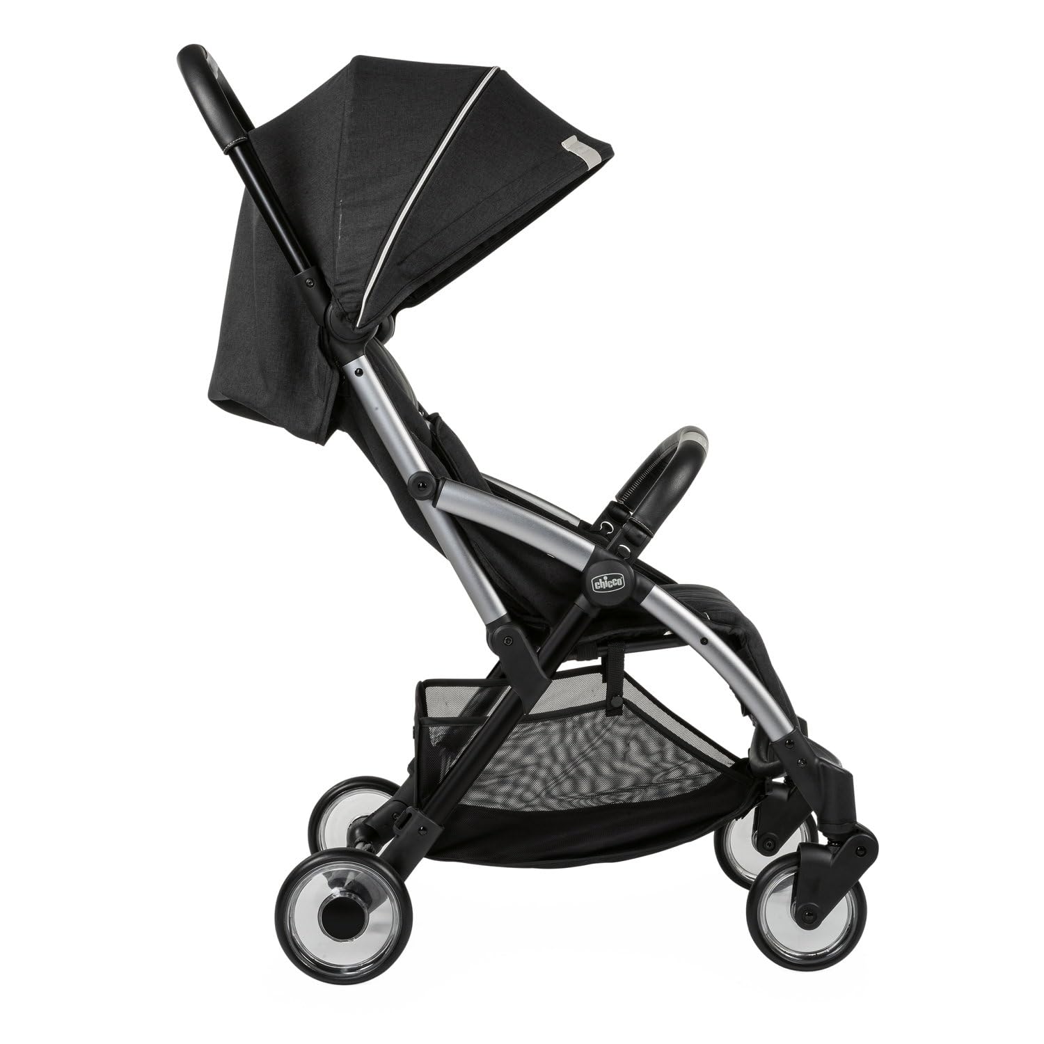 Chicco Wózek Goody Plus od 0 miesięcy do 4 lat, Samoskładający, z Rozkładaną Budką z Filtrem UV 50+ i Osłoną Przeciwdeszczową, 3-stopniową Regulacją Oparcia, Podnóżkiem