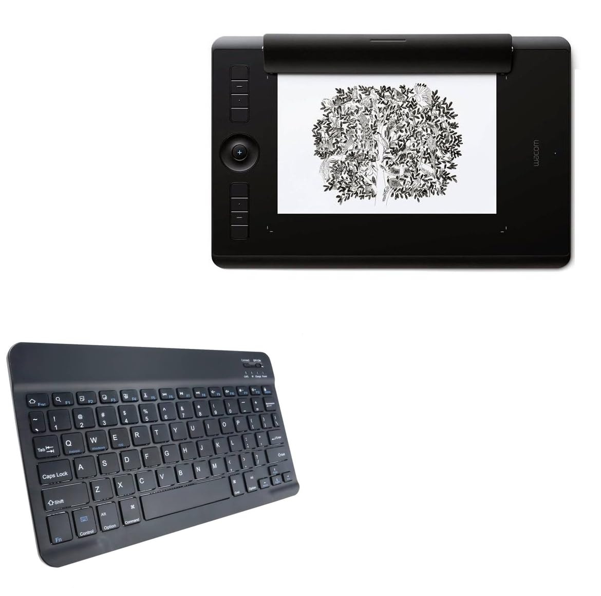 Amazon.com: BoxWave Keyboard Compatible with Wacom Intuos Pro M