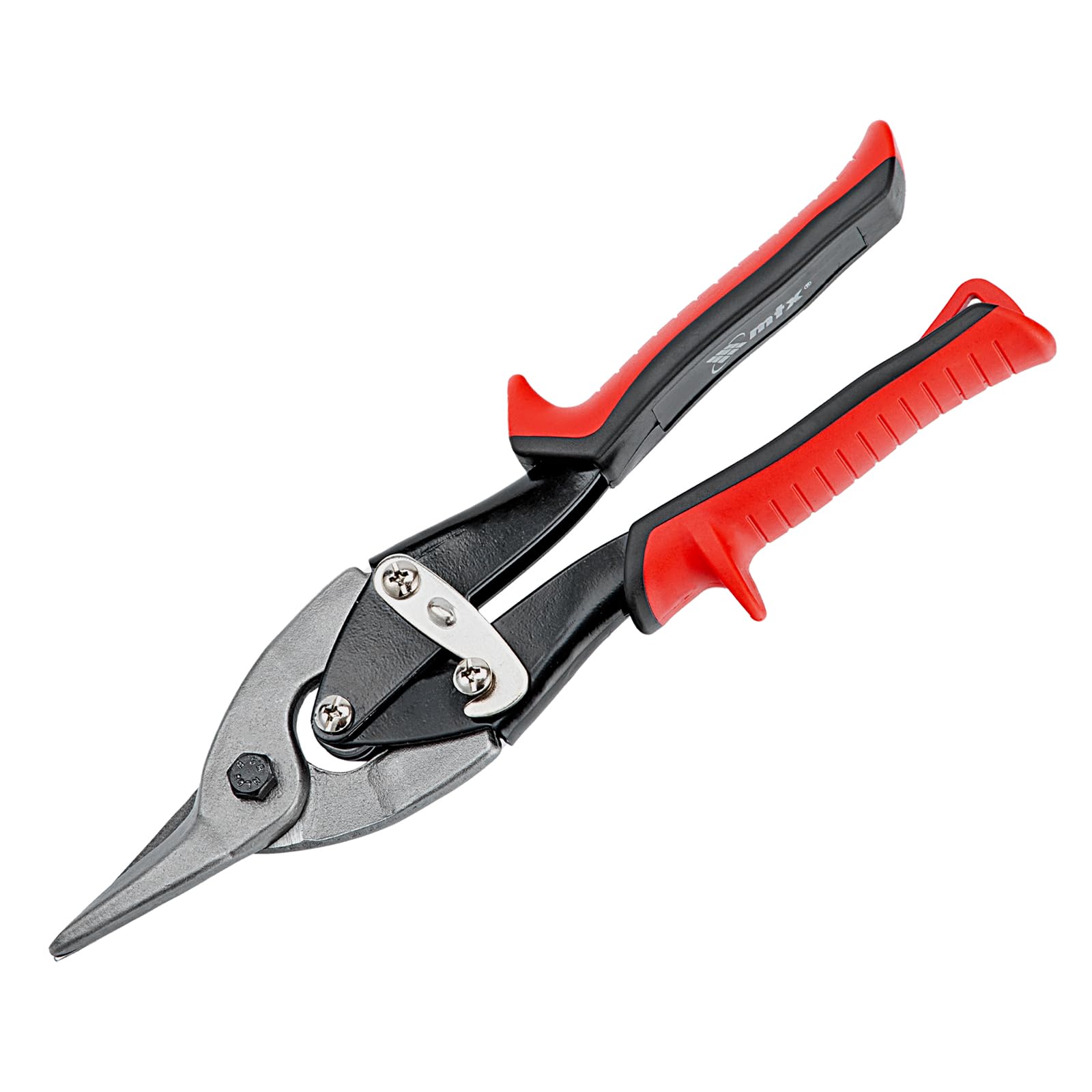 MTX Straight-Cut Tin Snips For Thin Metal with Rubber-Coated Handles 250 mm (783309)