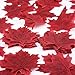 Whaline 300 Pieces Fall Artificial Maple Leaves Faux Autumn Colored Mixed Fake Leaves Fall Decorations for Halloween Thanksgiving Day Weddings, Party Crafts, Events, Table Decor, Multicolored