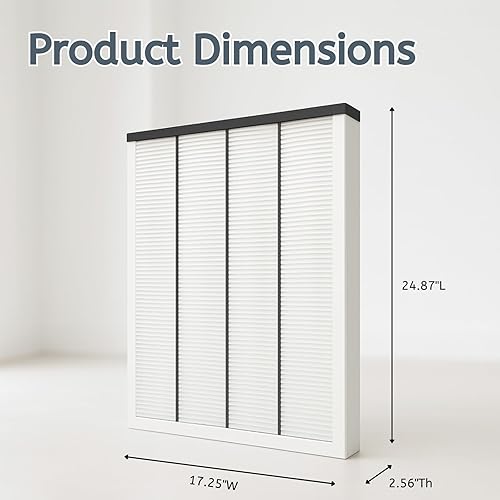 Miniatura 2 de Nispira MERV 16 PGAPXCAR1625 AGAPXCAR1625-A02 - Filtro de aire de repuesto para horno AC HVAC compatible con purificador de aire BryantCarrier