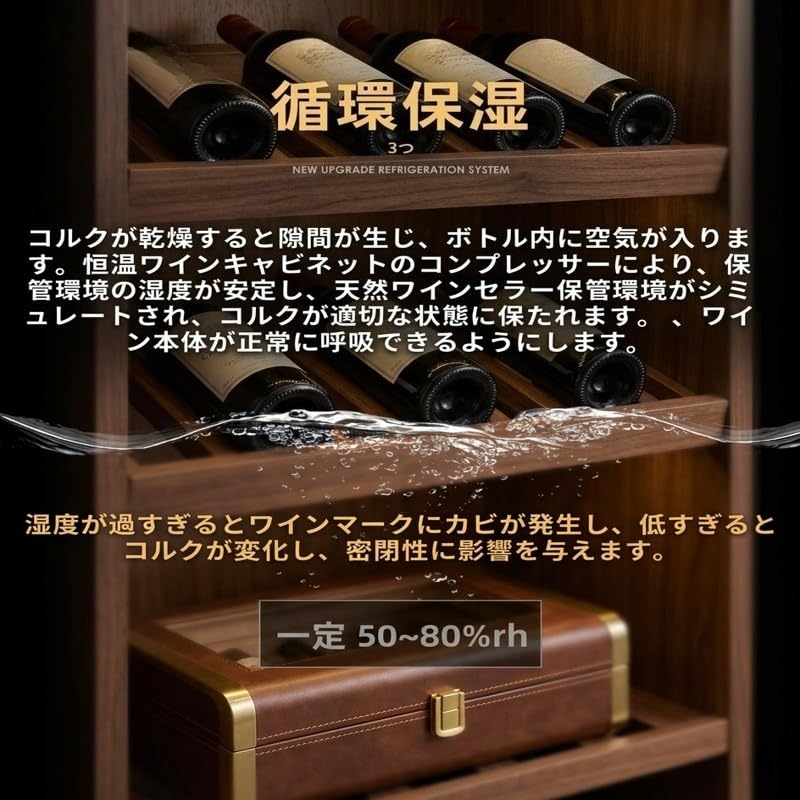 Amazon.co.jp: コンプレッサー式ワインセラー 6本入り 薄型スリム 庫内