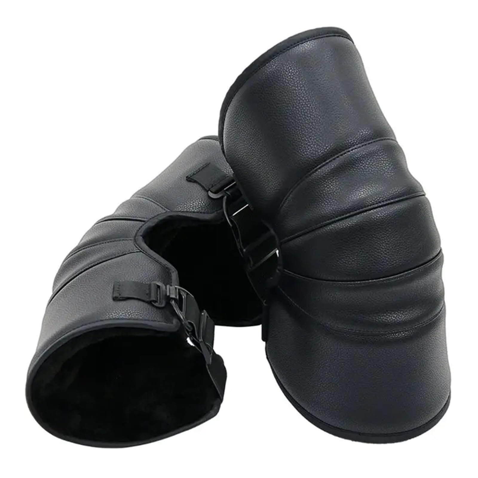 MRKU Genouillères de Sport antidérapantes, Chauffe-genouillères de Protection pour Moto, Motocross, Cyclisme, universelles, Lot de 2
