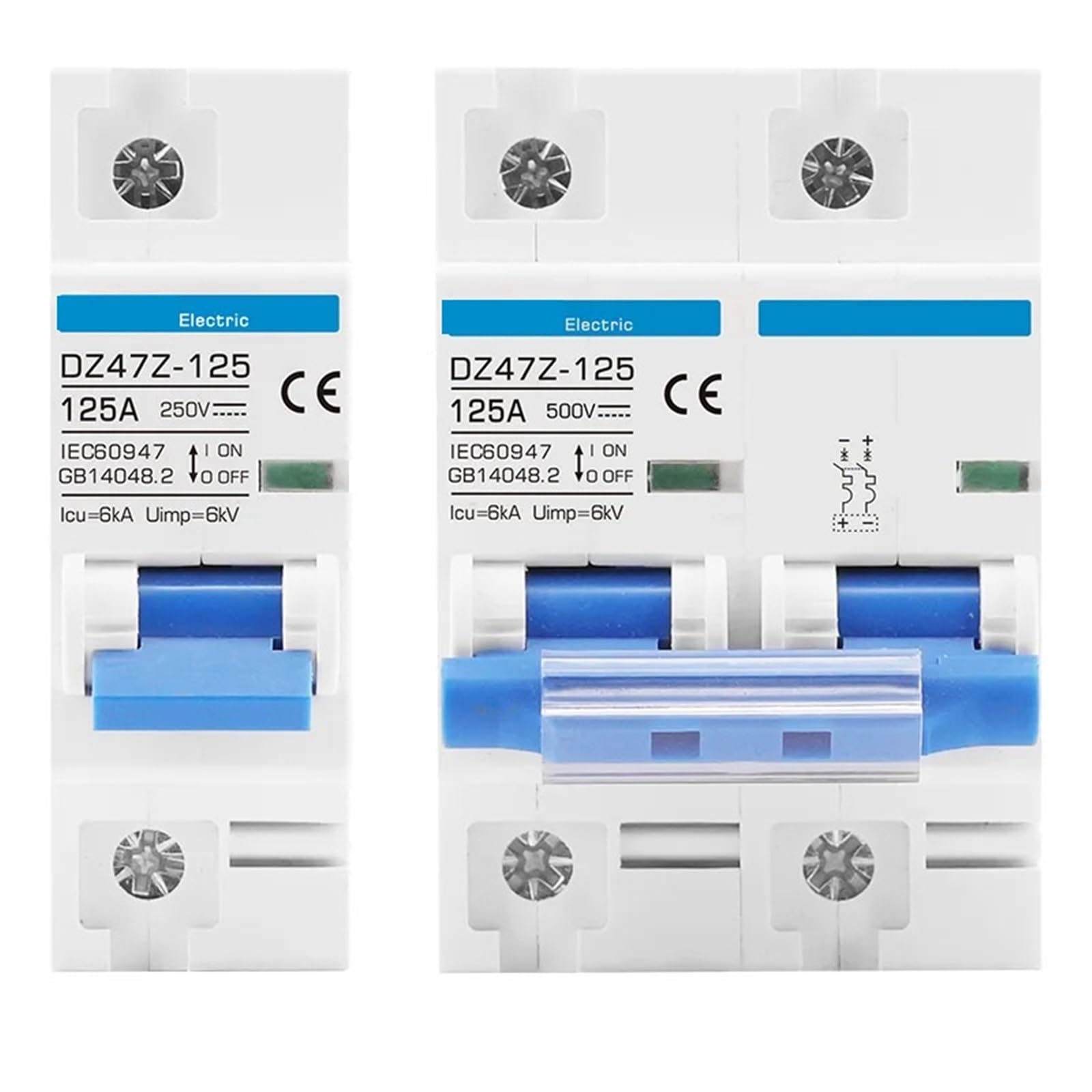 Disjoncteur Solaire DC 1000V 80A pour Protection de Batterie