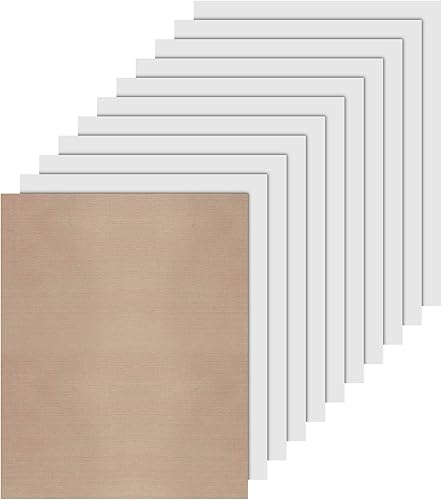 JANDJPACKAGING Paquete de vinilo transferible por calor HTV de 10 x 12 pulgadas, colores surtidos, para Cricut Silhouette Cameo (plotter de corte),